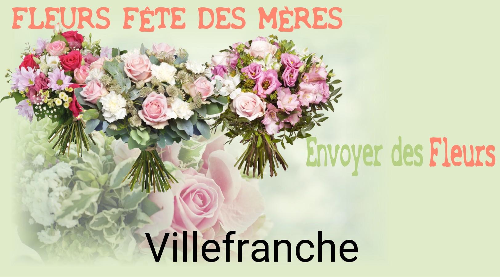 Bouquet de Fête des Mères livré à Villefranche